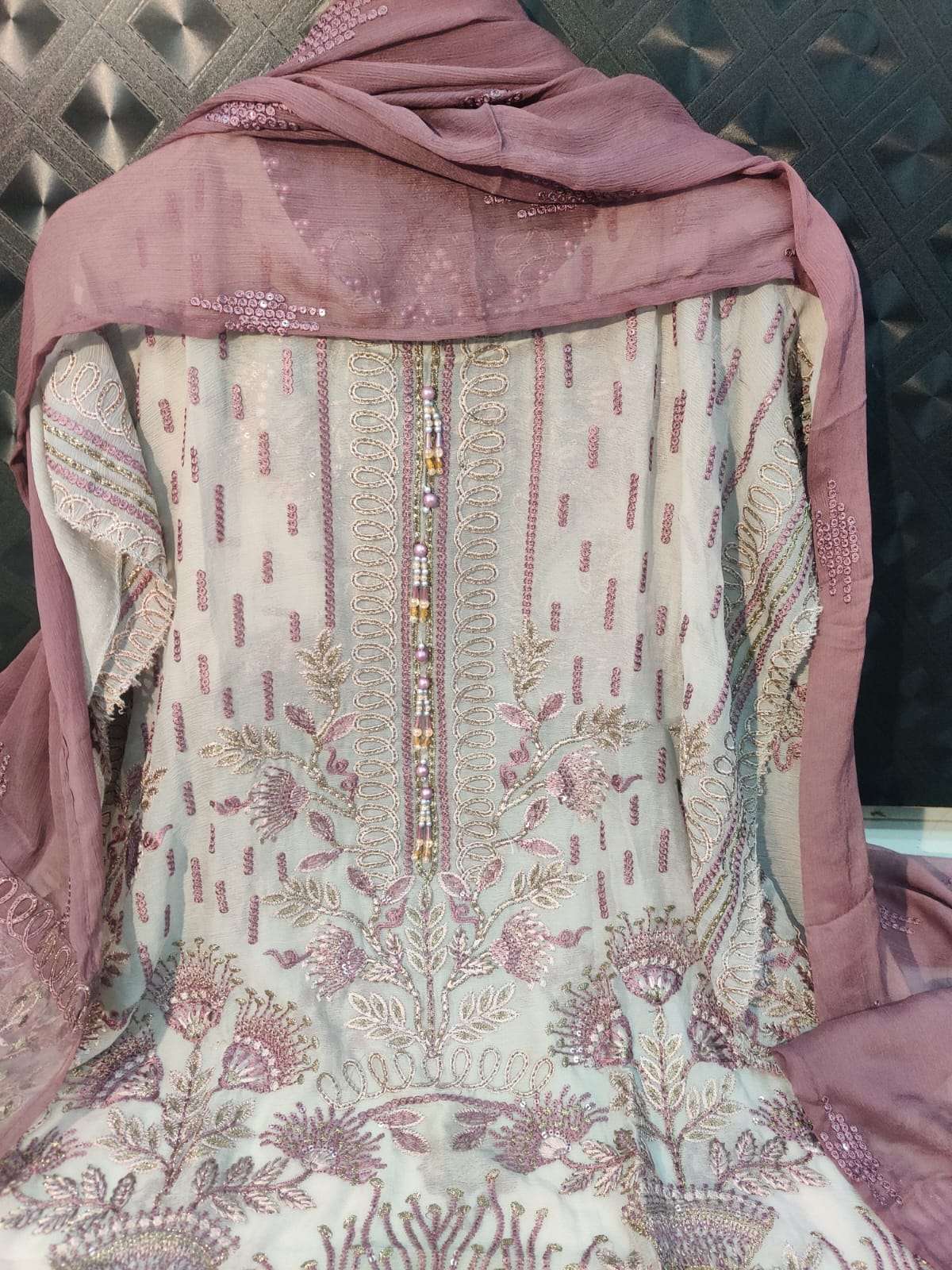 Safeera Vol 13 Luxury Chiffon Collection 2024 Open Pic By Flossie